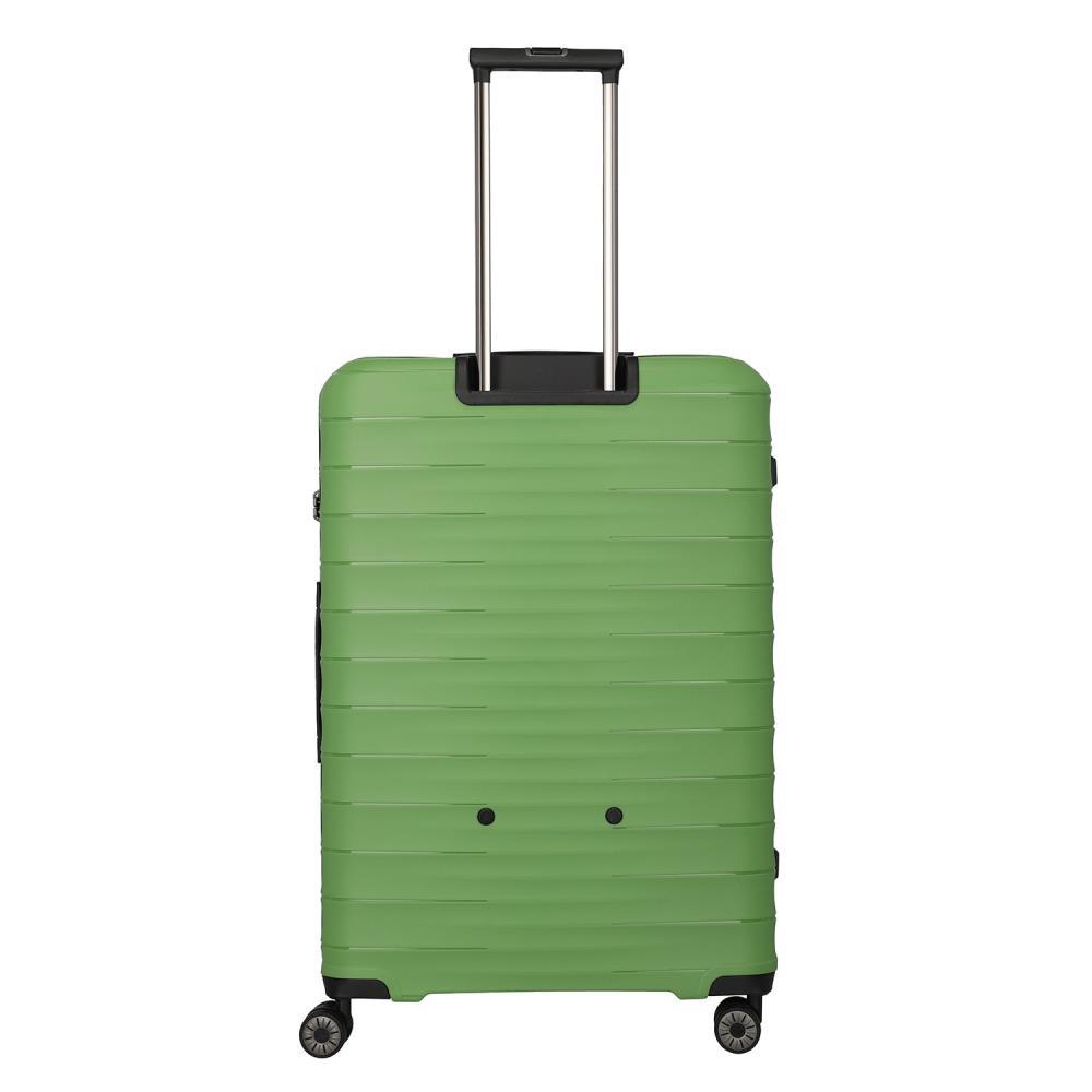 Travelite Mooby Grün 4-Doppelrollen Trolley L 77cm