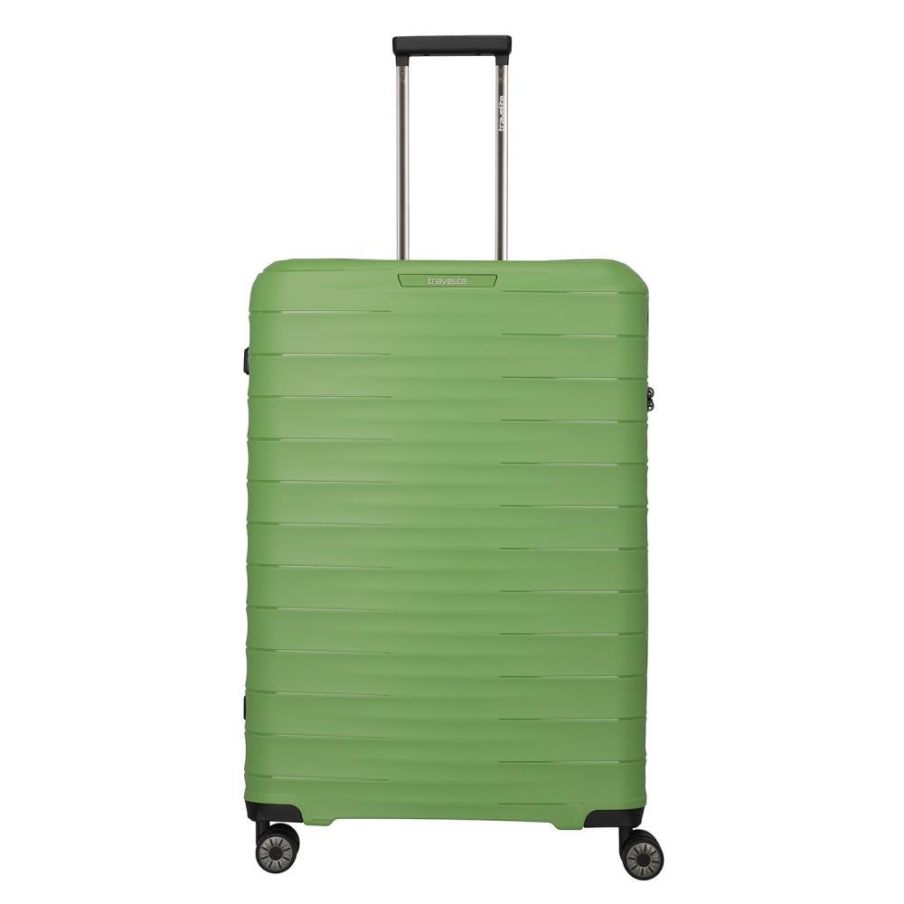 Travelite Mooby Grün 4-Doppelrollen Trolley L 77cm