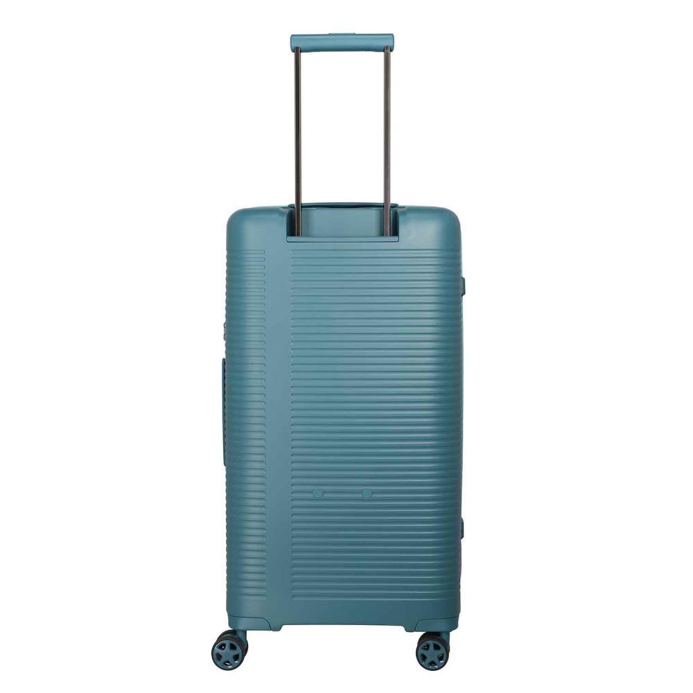 Travelite Roomer Trunk Aqua 4-Doppelrollen Trolley L 78cm