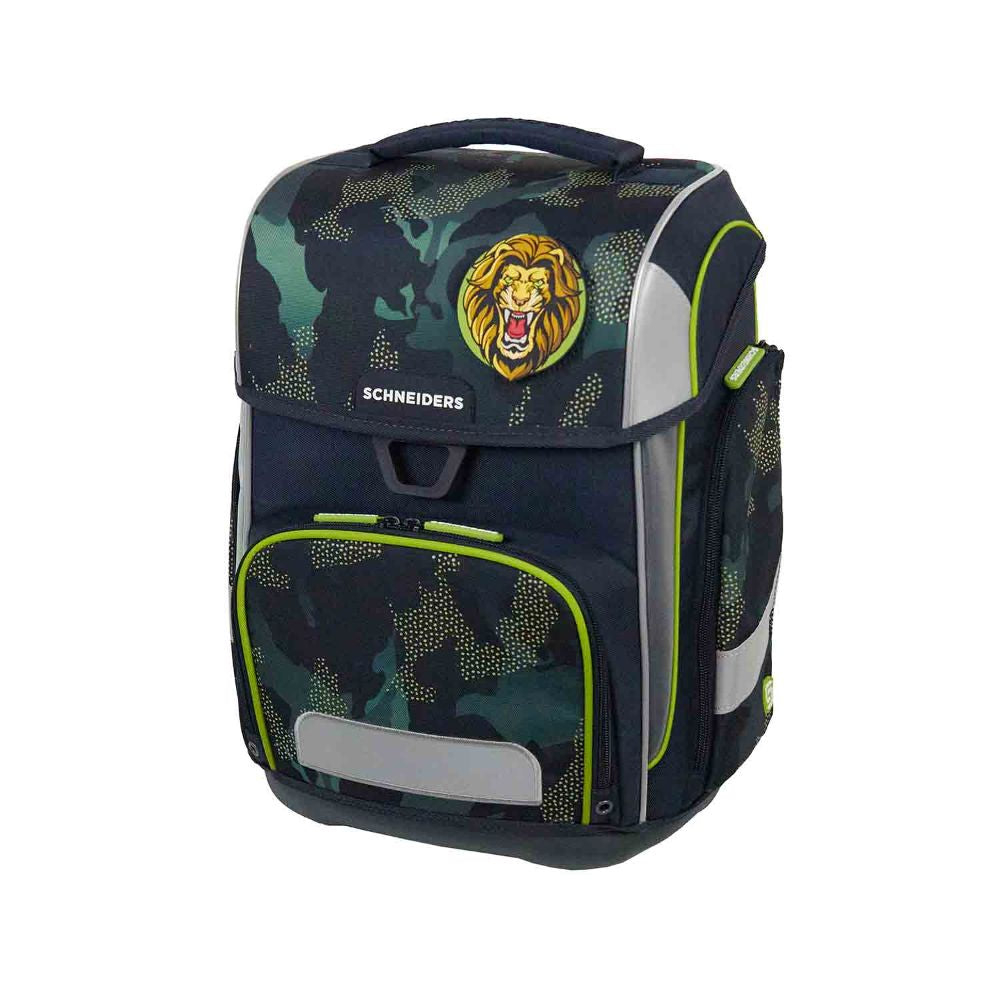 Schneiders Ergolite Camo Rush Schulranzen Set 9tlg.