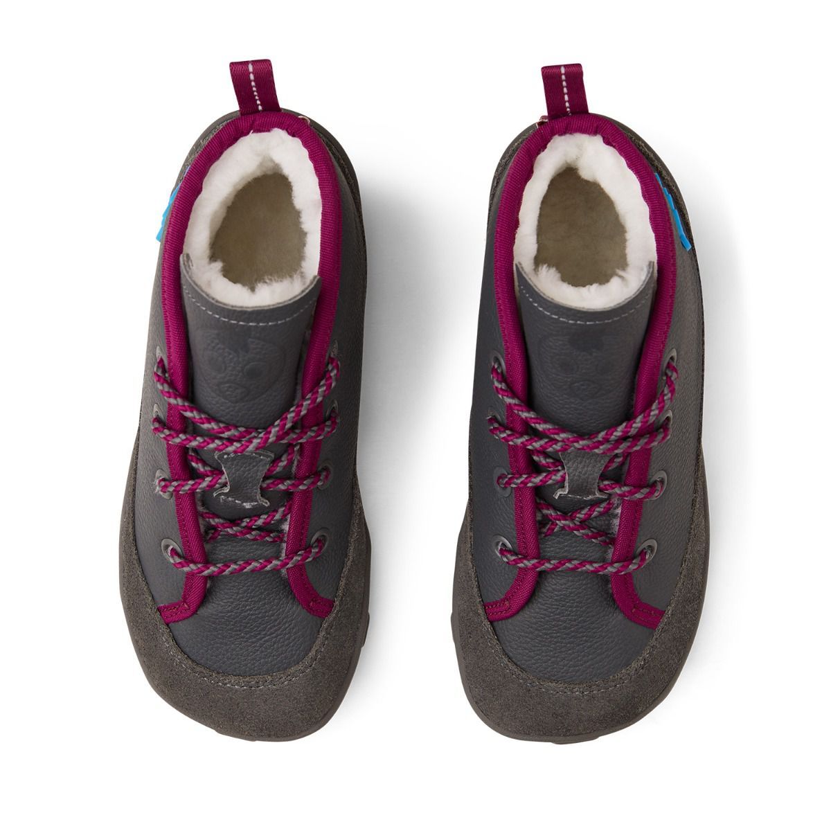 Affenzahn Winterschuh Leder Easy Vogel