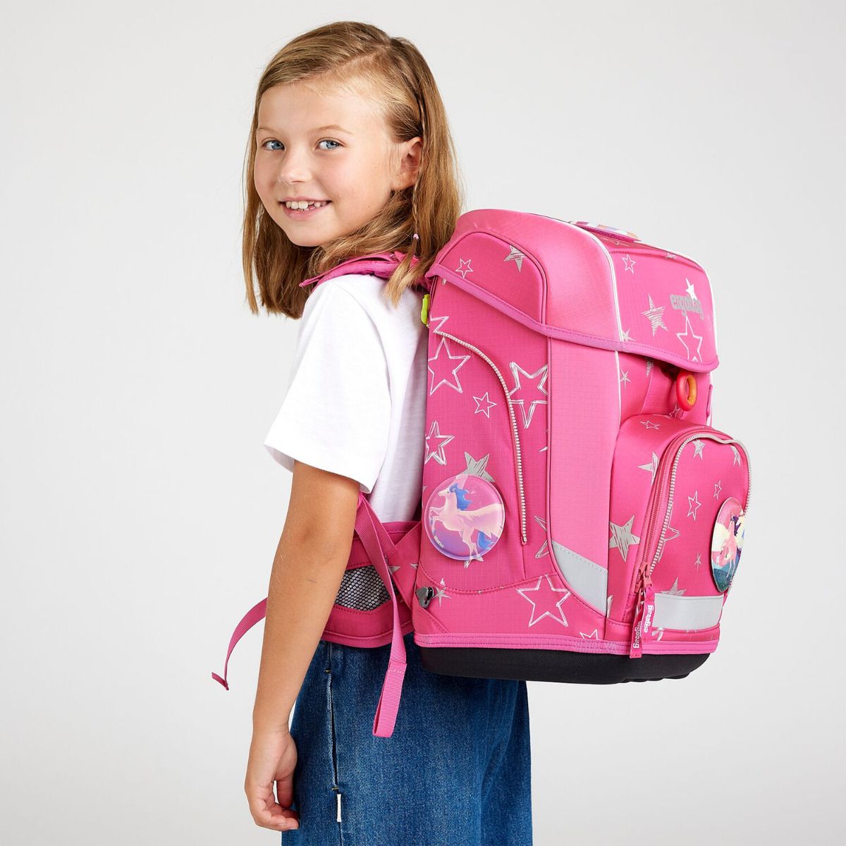 Ergobag Cubo Light SternzauBär Schulranzen Set 6tlg.