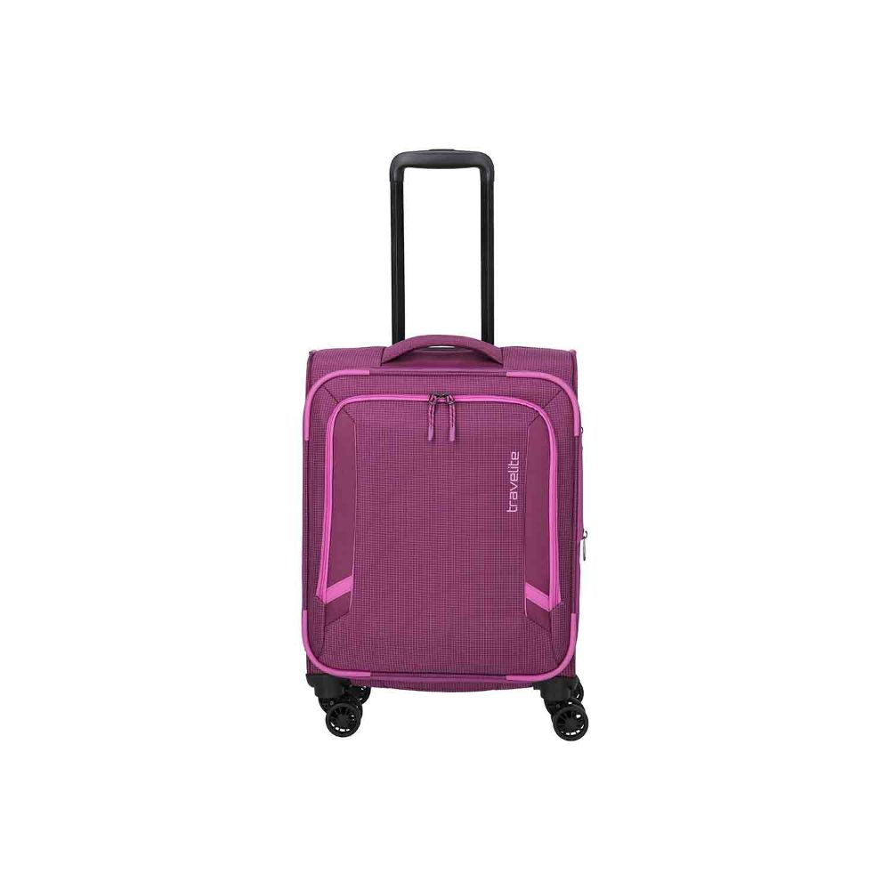 Travelite Corsiica Pink 4 Doppelrollen Trolley S 55 cm