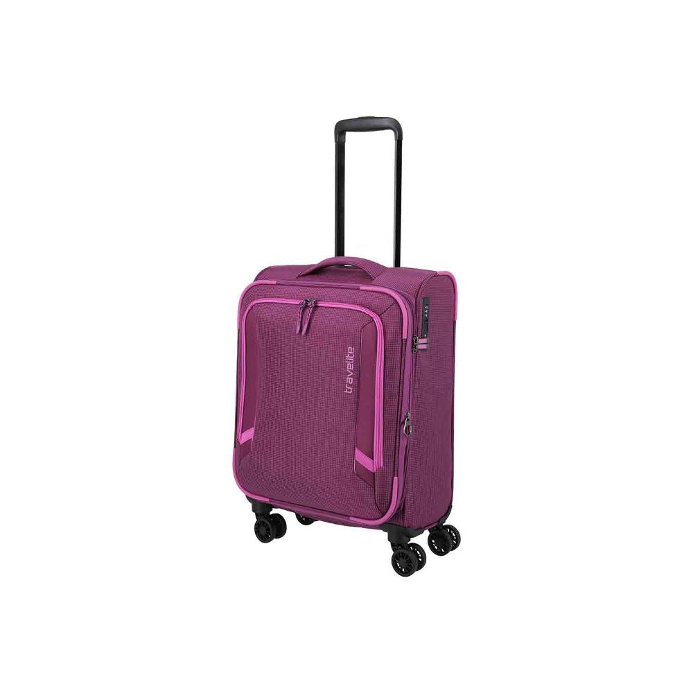 Travelite Corsiica Pink 4 Doppelrollen Trolley S 55 cm