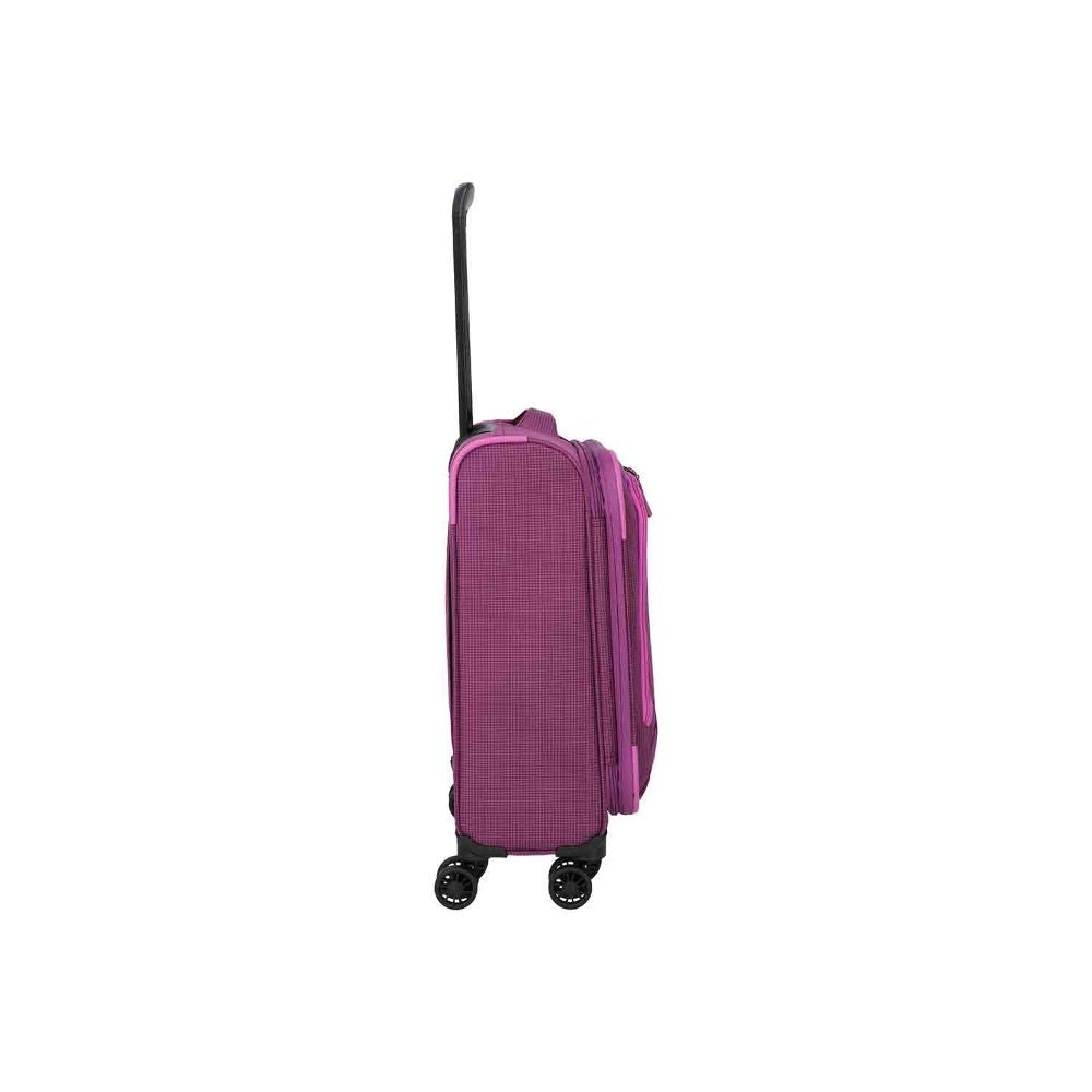 Travelite Corsiica Pink 4 Doppelrollen Trolley S 55 cm