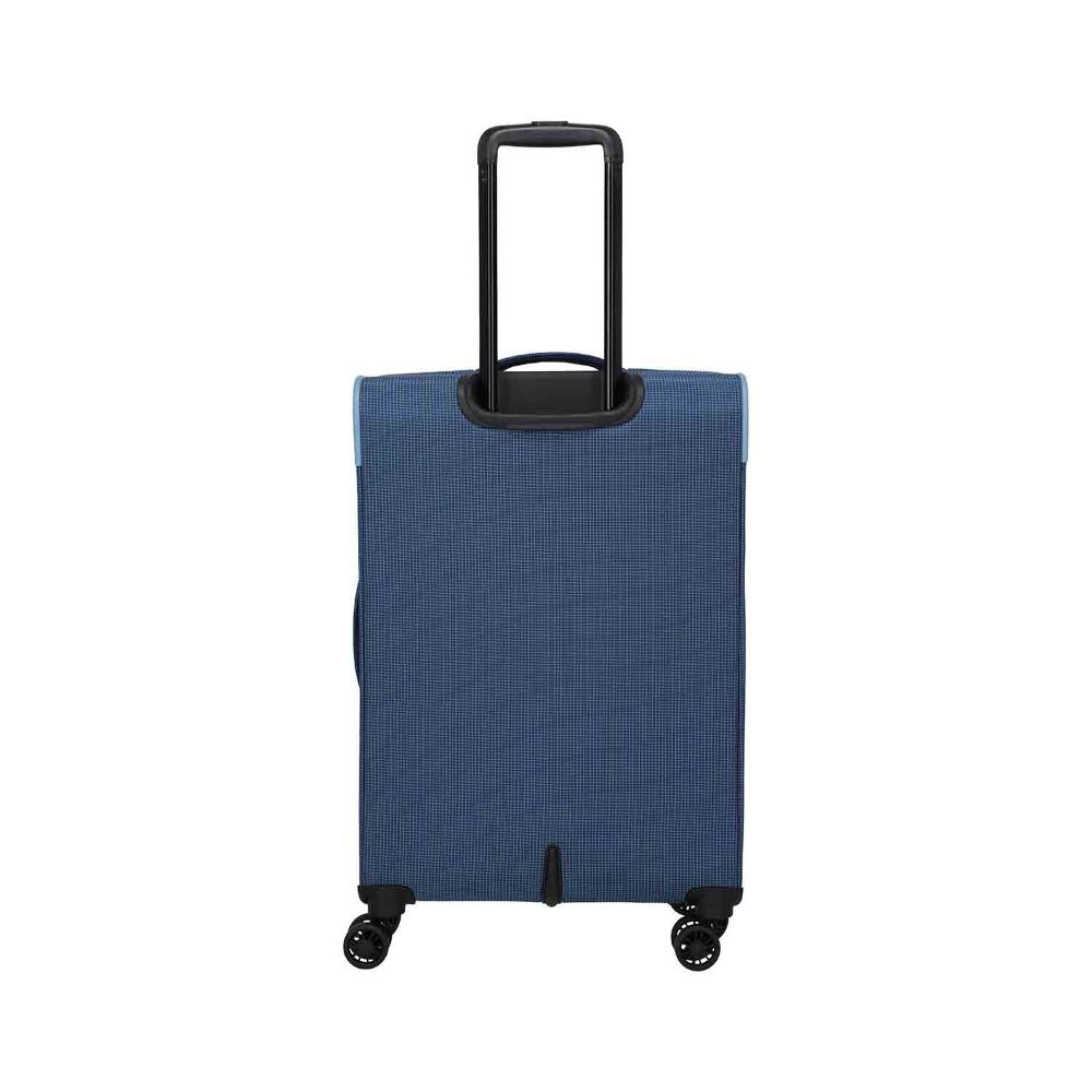 Travelite Corsiica Blue 4 Doppelrollen Trolley M 67 cm