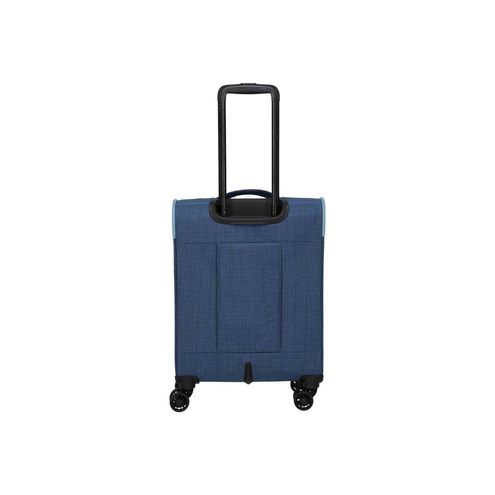 Travelite Corsiica Blue 4 Doppelrollen Trolley S 55 cm