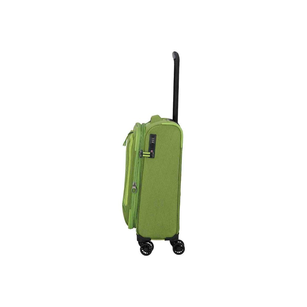 Travelite Corsiica Fresh Green 4 Doppelrollen Trolley S 55 cm