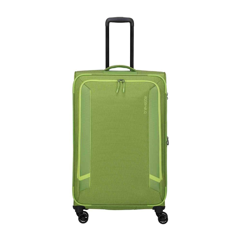 Travelite Corsiica Fresh Green 4 Doppelrollen Trolley L 77 cm