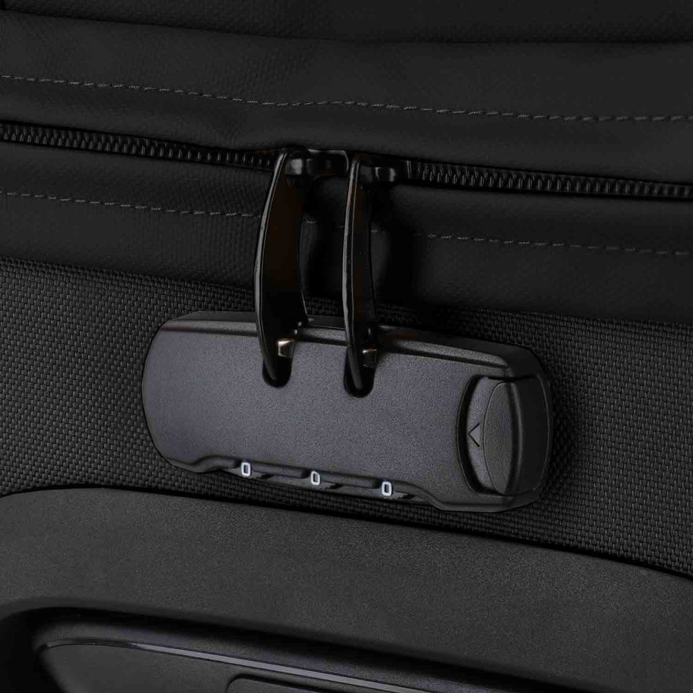 Travelite Bolonia Black Rollenreisetasche L 72 cm