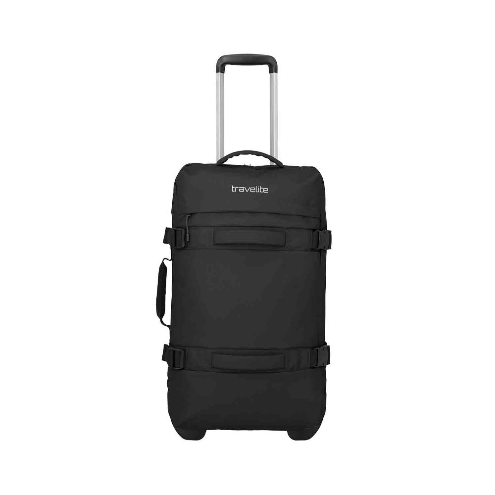 Travelite Bolonia Black Rollenreisetasche M 63 cm