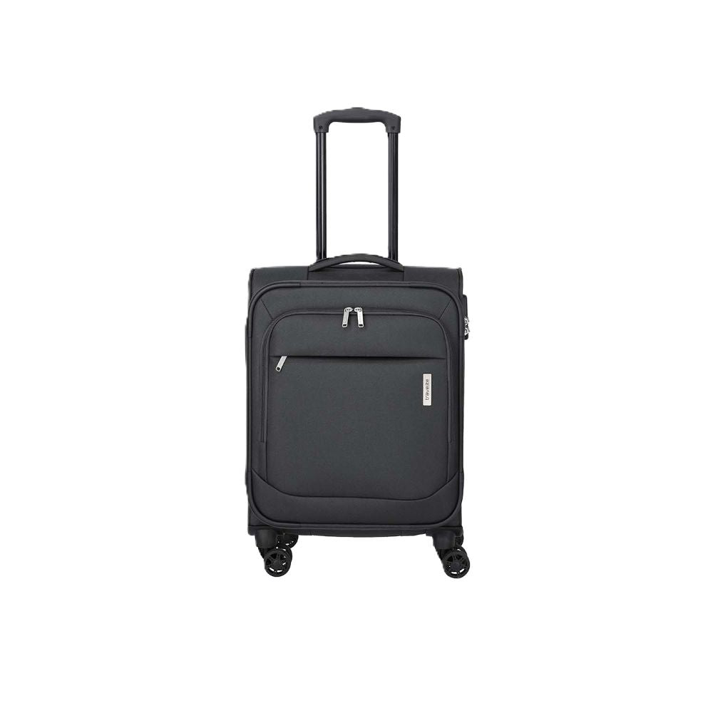 Travelite Priego Anthacite 4 Doppelrollen Trolley S 55 cm