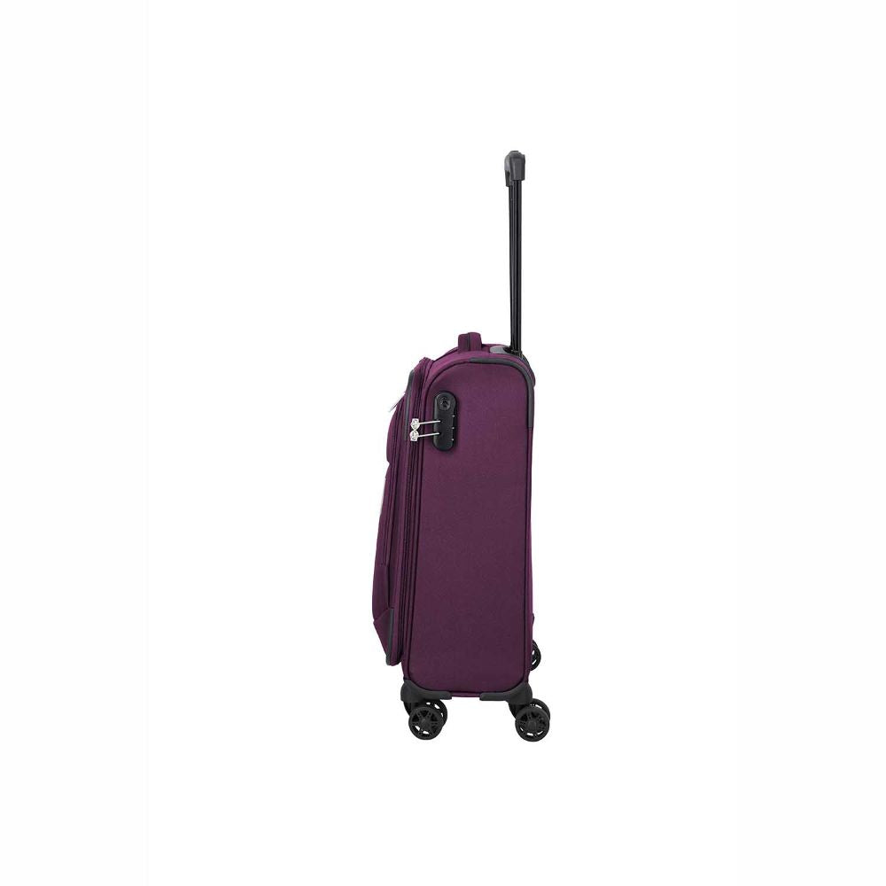 Travelite Priego Berry 4 Doppelrollen Trolley S 55 cm