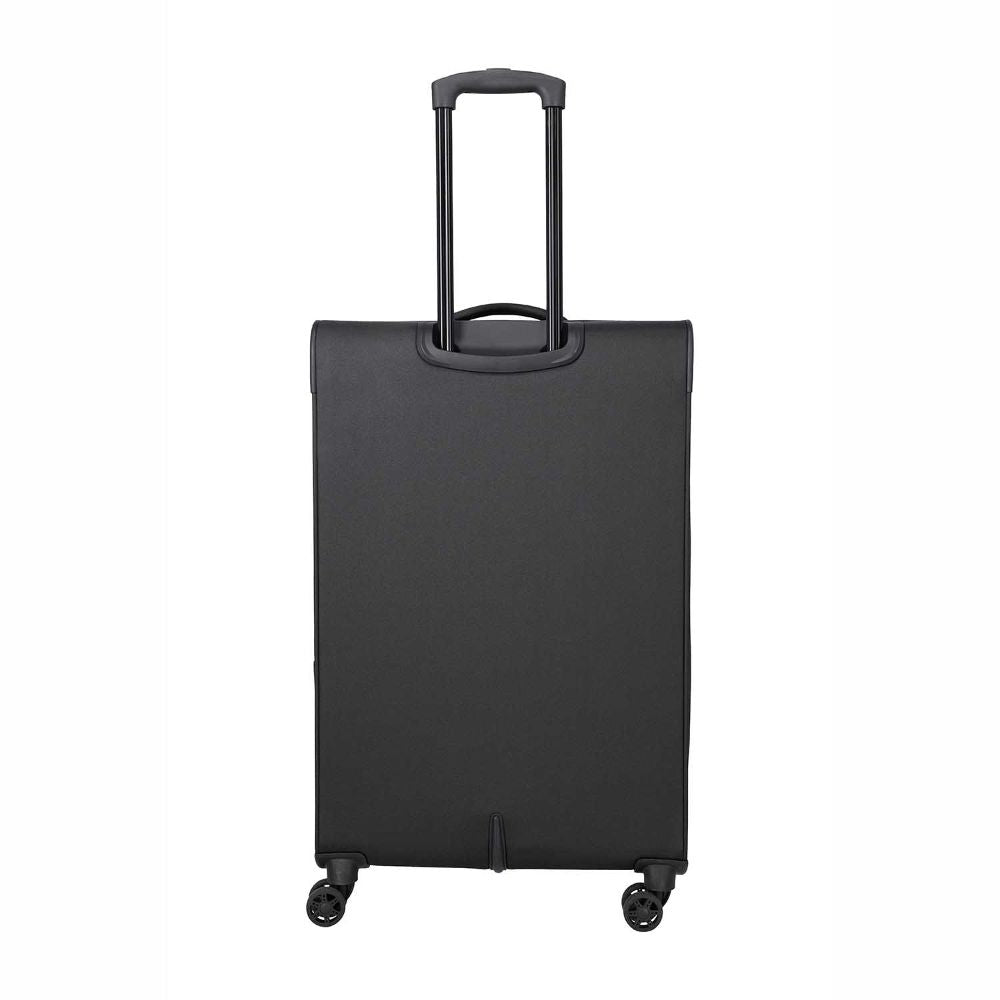 Travelite Priego Anthracite 4 Doppelrollen Trolley L 77 cm