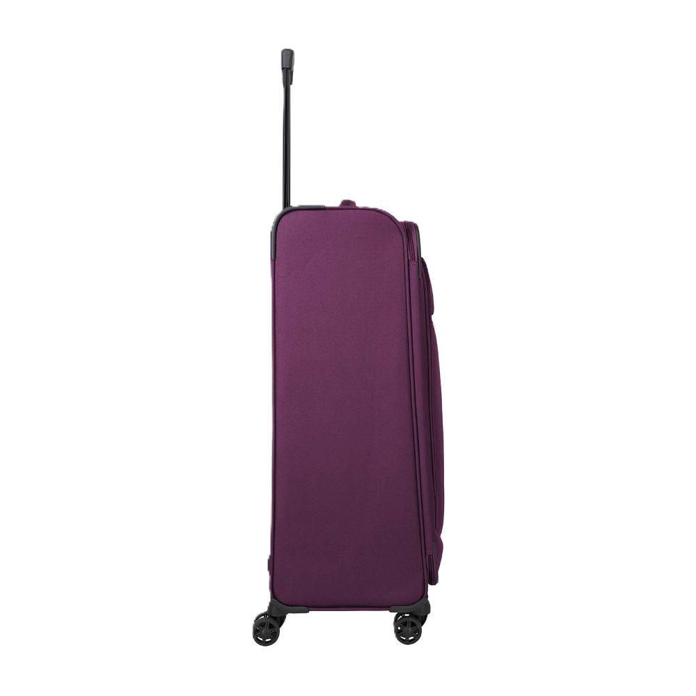 Travelite Priego Berry 4 Doppelrollen Trolley L 77 cm