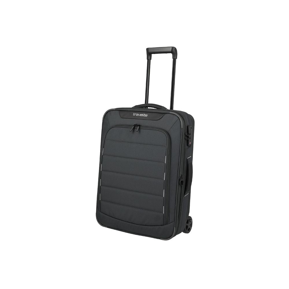 Travelite Skaii Anthracite 2-Rollen Hybrid Trolley S 55cm