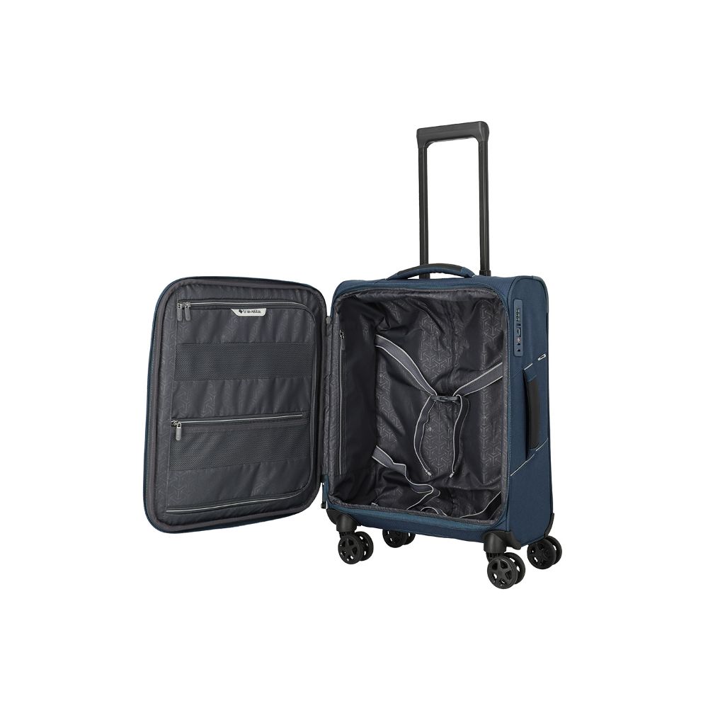 Travelite Skaii Navy 4-Rollen Trolley S 55cm