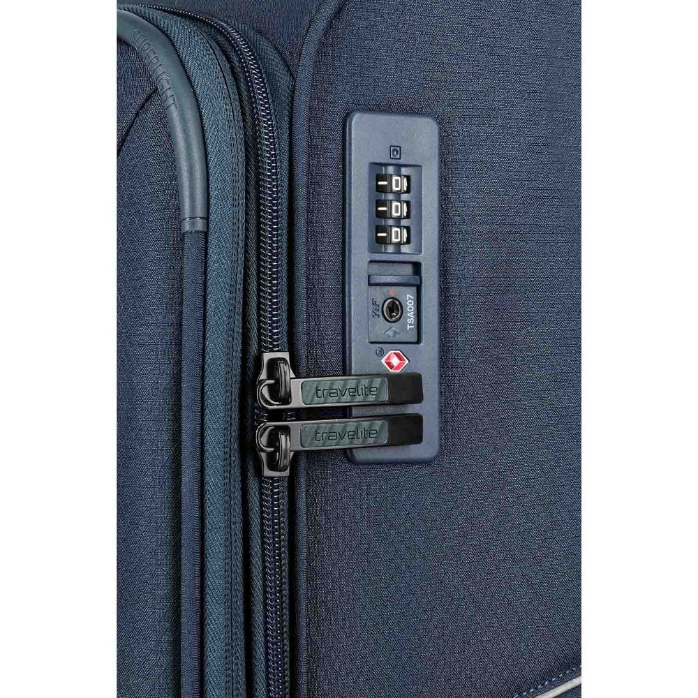 Travelite Skaii Navy 4-Rollen Trolley S 55cm