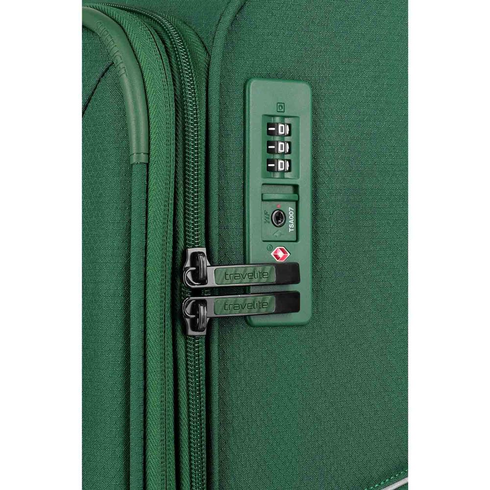Travelite Skaii Green 4-Rollen Trolley S 55cm