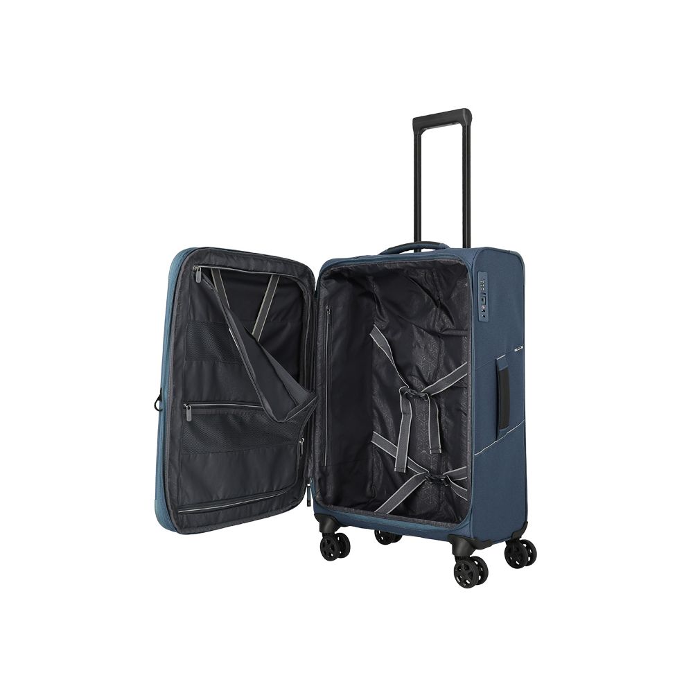 Travelite Skaii Navy 4-Rollen Trolley M 67cm