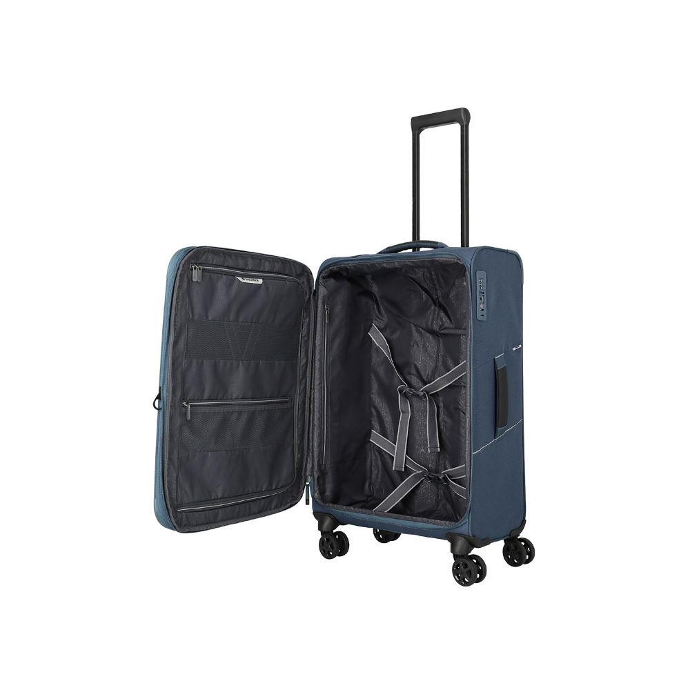 Travelite Skaii Navy 4-Rollen Trolley M 67cm