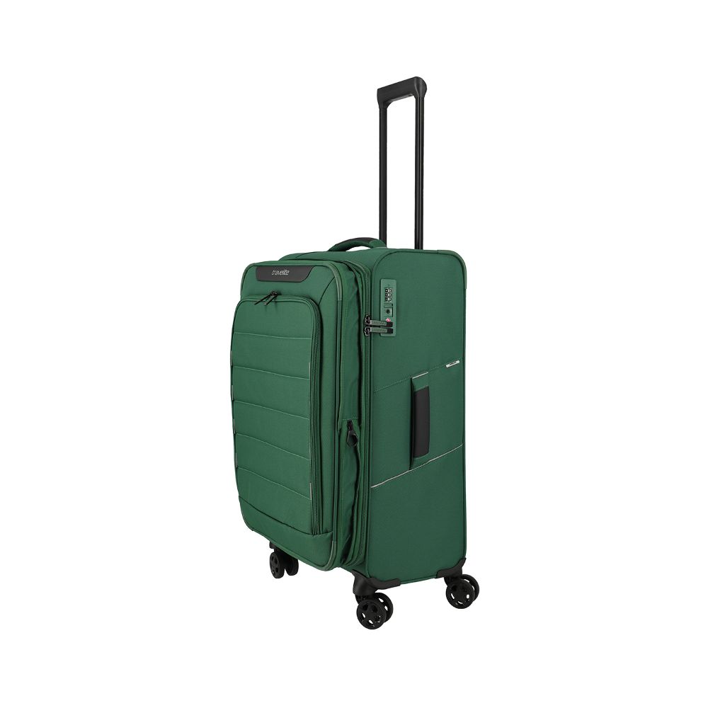 Travelite Skaii Green 4-Rollen Trolley M 67cm