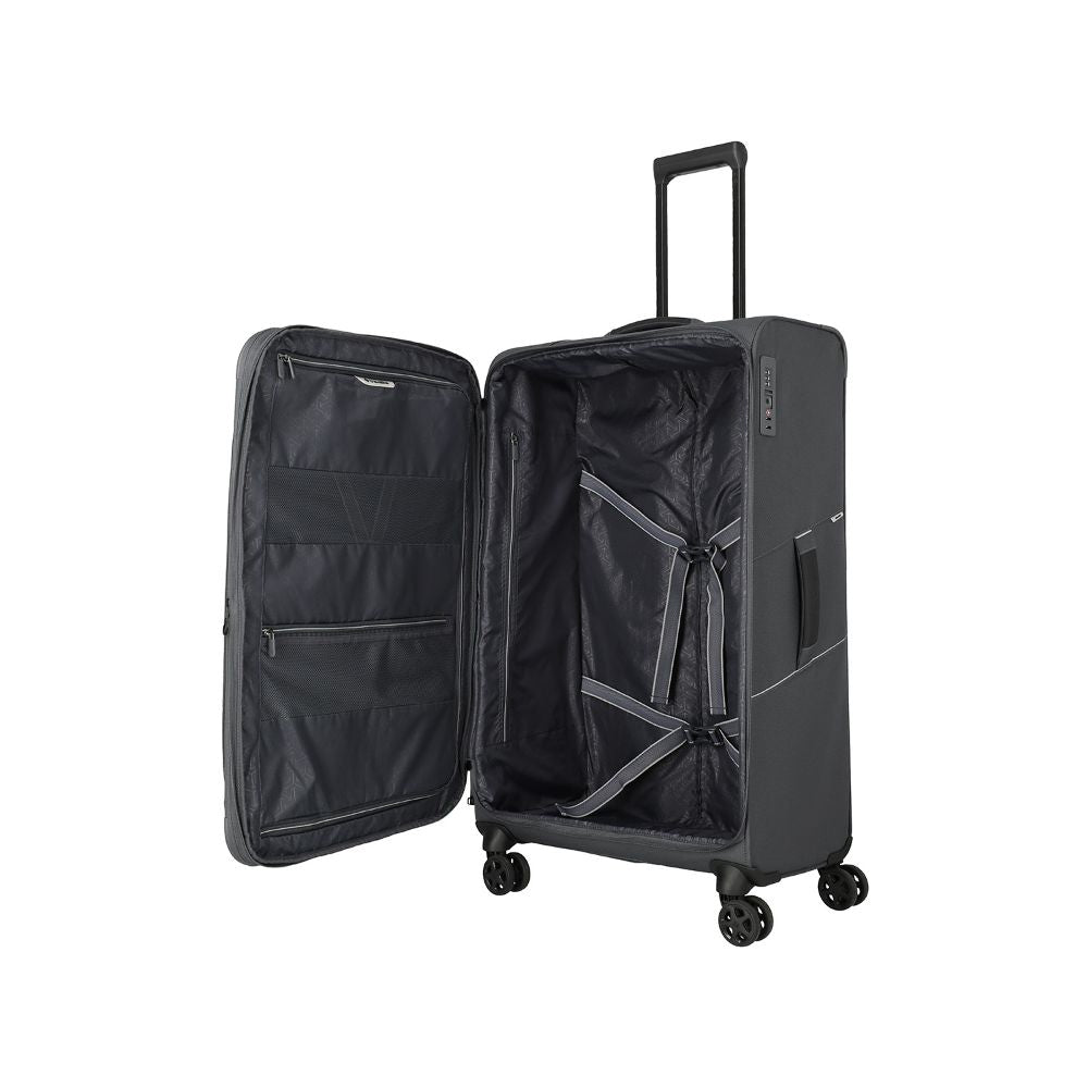Travelite Skaii Anthracite 4-Rollen Trolley L 78cm