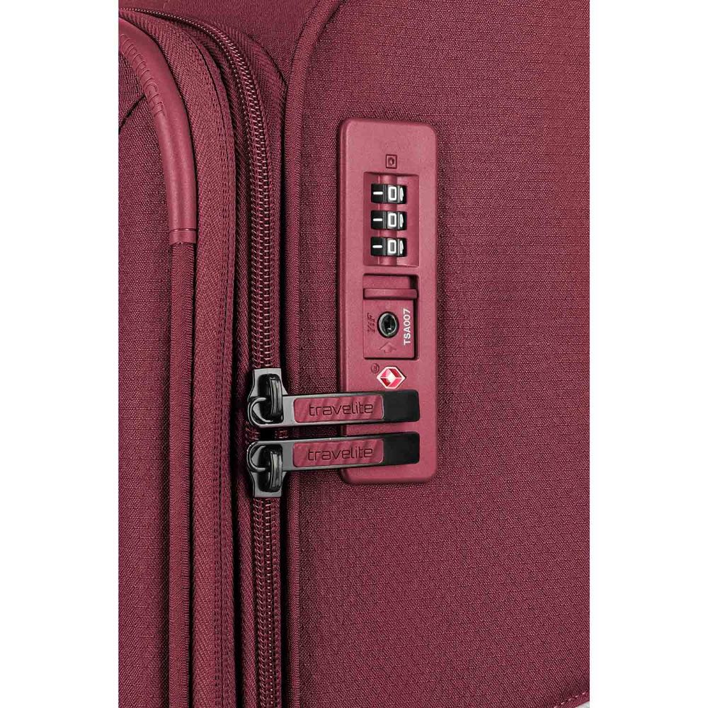 Travelite Skaii Red 4-Rollen Trolley L 78cm
