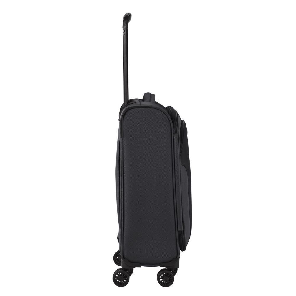 Travelite Croatia Anthrazit 4-Rollen Trolley S 55 cm