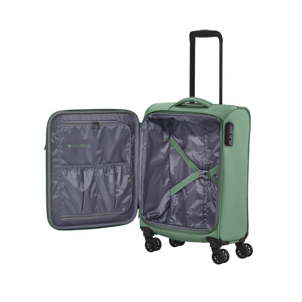 Travelite Croatia Mint 4-Rollen Trolley S 55 cm