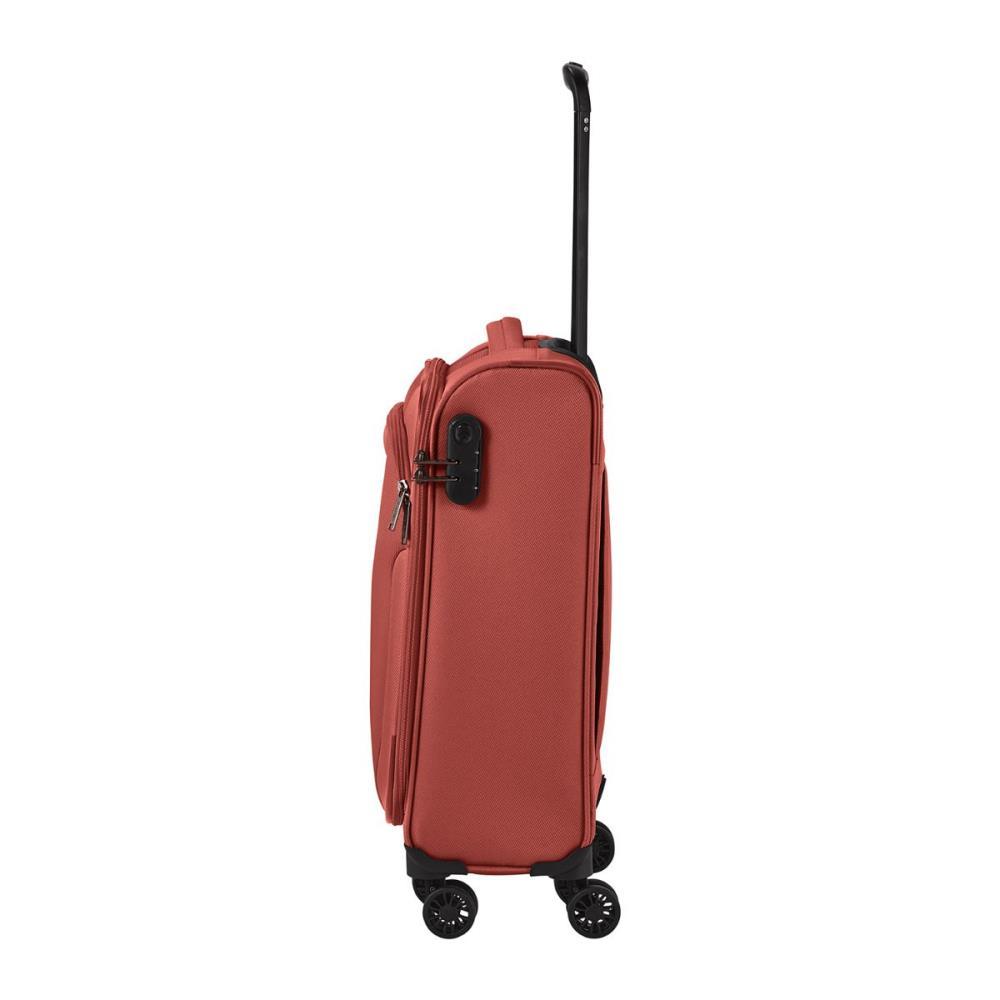 Travelite Croatia Koralle 4-Rollen Trolley S 55 cm