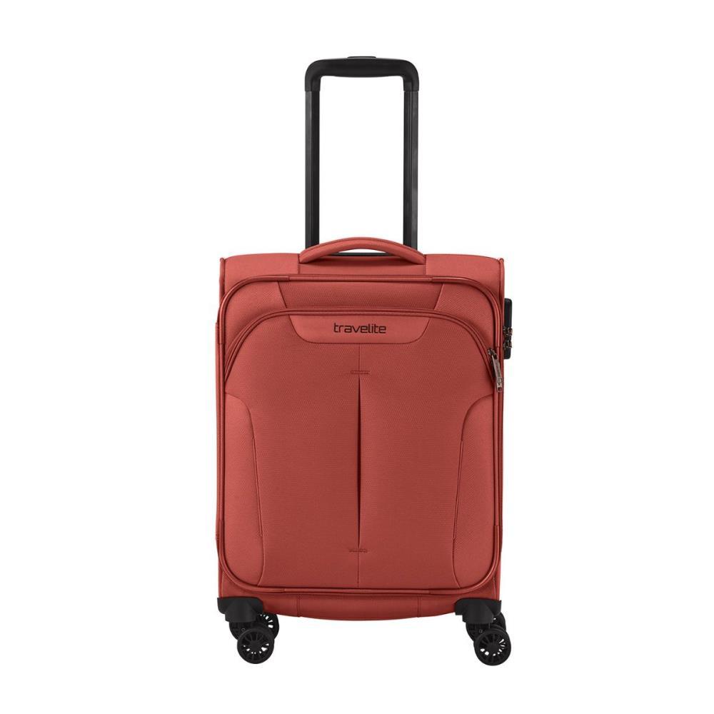 Travelite Croatia Koralle 4-Rollen Trolley S 55 cm