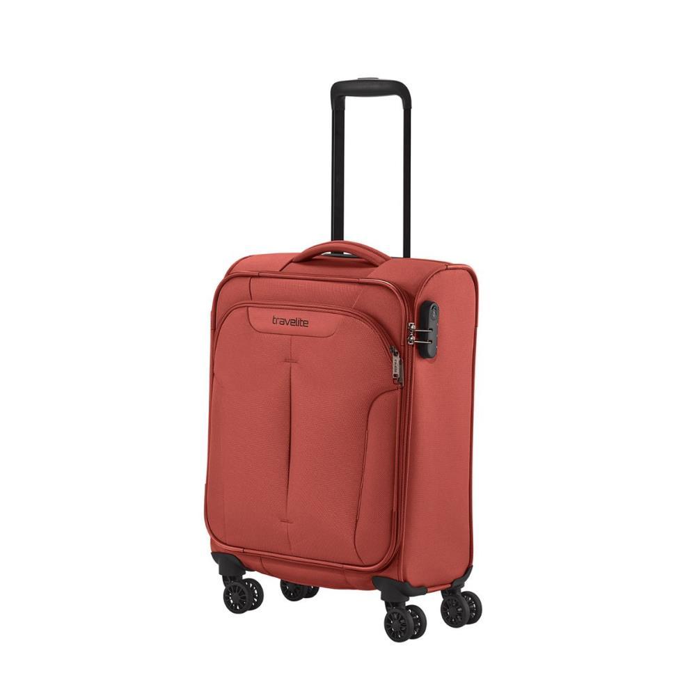 Travelite Croatia Koralle 4-Rollen Trolley S 55 cm