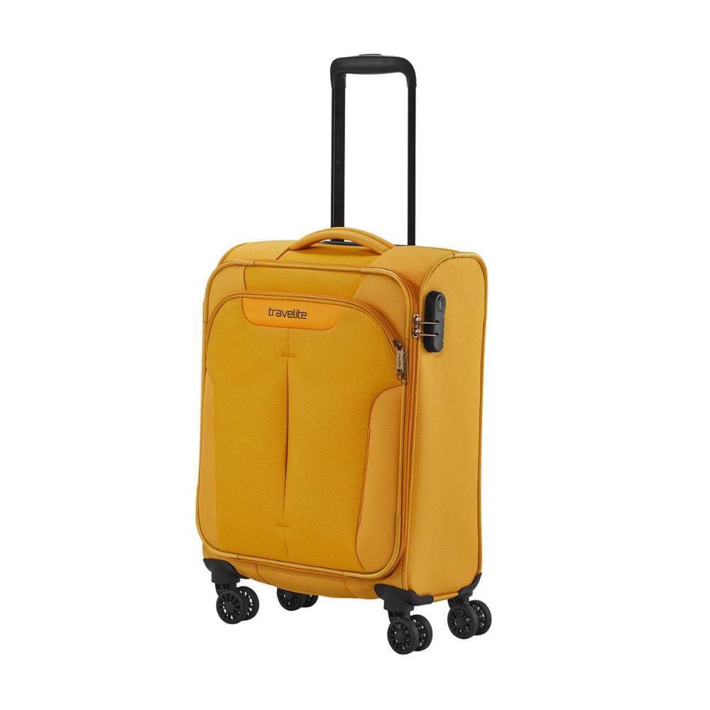 Travelite Croatia Curry 4-Rollen Trolley S 55 cm