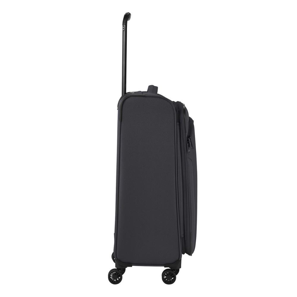 Travelite Croatia Anthrazit 4-Rollen Trolley M 67 cm