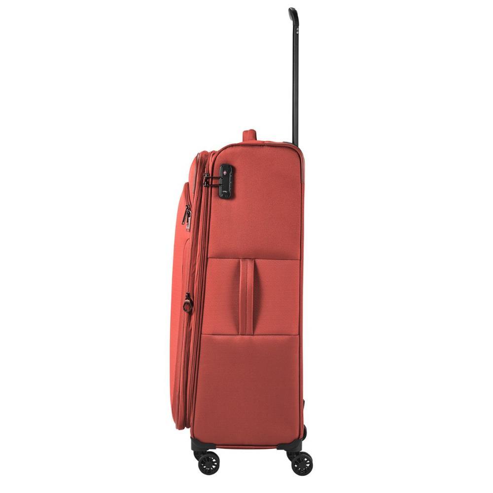Travelite Croatia Koralle 4-Rollen Trolley L 77 cm