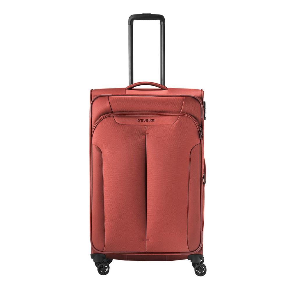 Travelite Croatia Koralle 4-Rollen Trolley L 77 cm