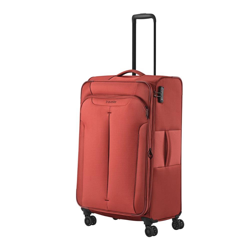 Travelite Croatia Koralle 4-Rollen Trolley L 77 cm