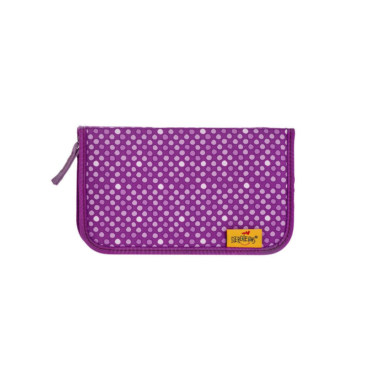 DerDieDas ErgoFlex EASY Purple Dots Schulranzen Set 5tlg.