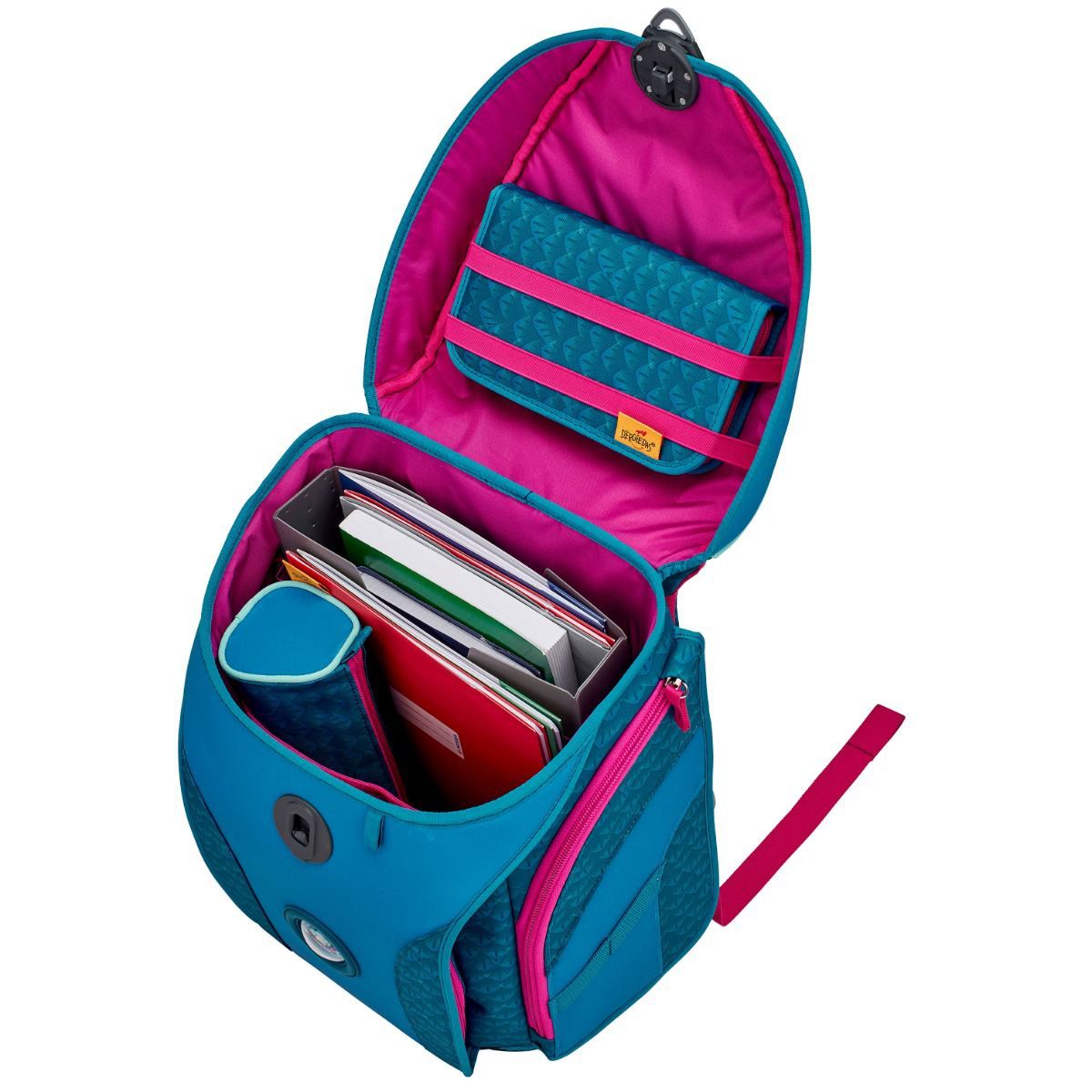 DerDieDas ErgoFlex MAX Exklusiv SUPERFLASH Meerjungfrau Schulranzen Set 5tlg.