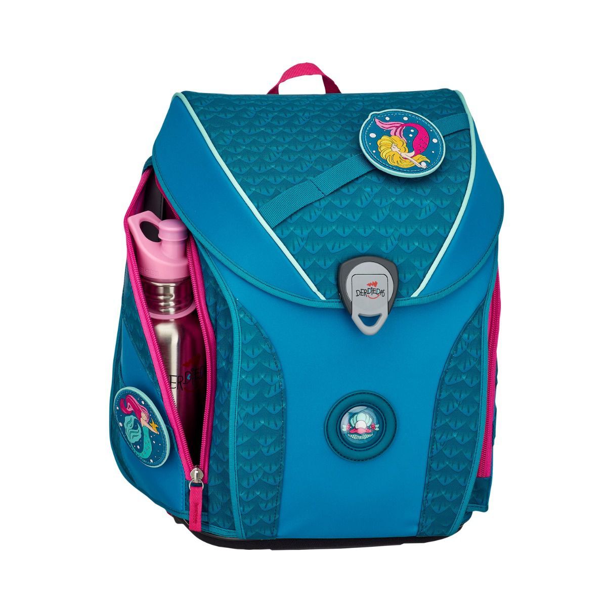 DerDieDas ErgoFlex MAX Exklusiv SUPERFLASH Meerjungfrau Schulranzen Set 5tlg.