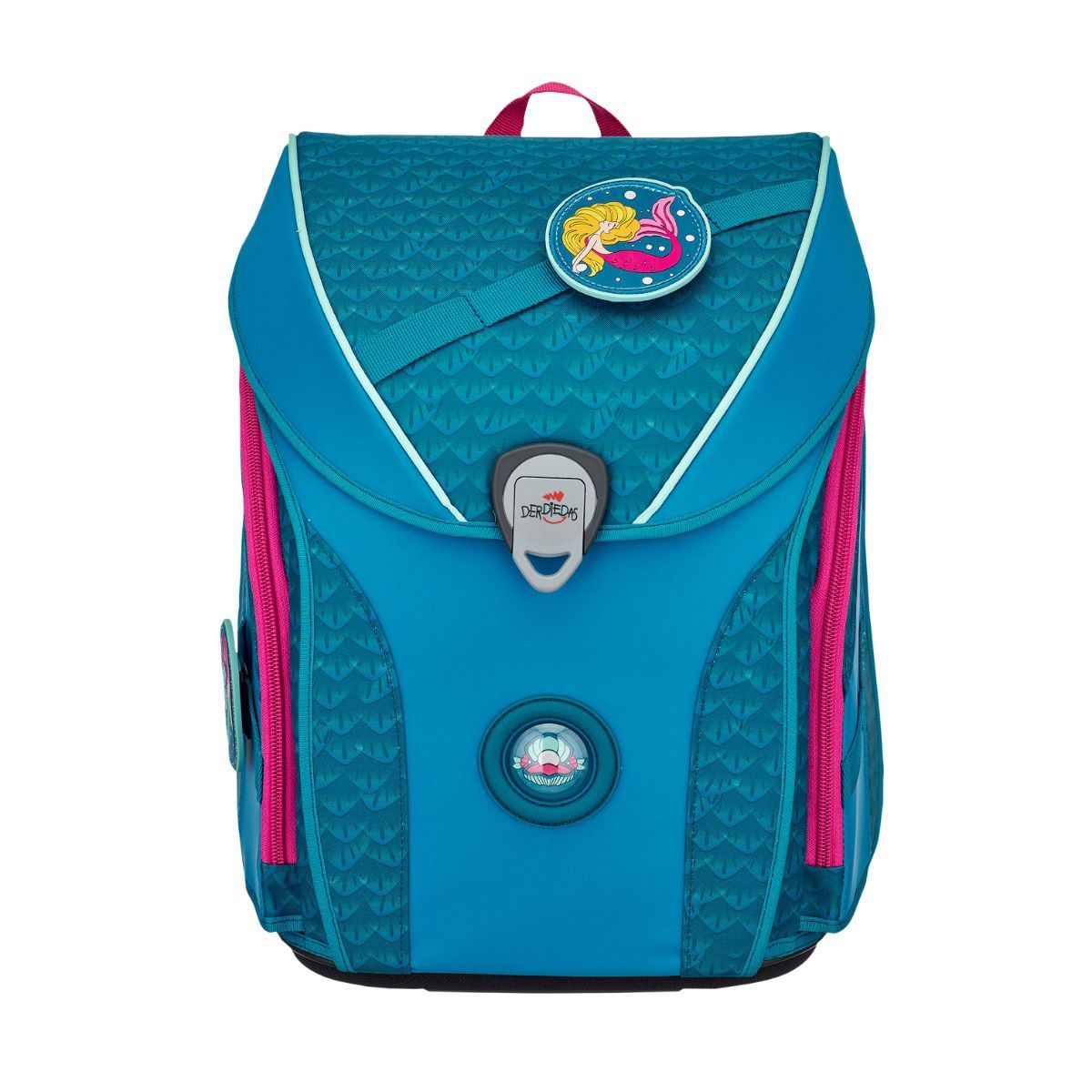 DerDieDas ErgoFlex MAX Exklusiv SUPERFLASH Meerjungfrau Schulranzen Set 5tlg.