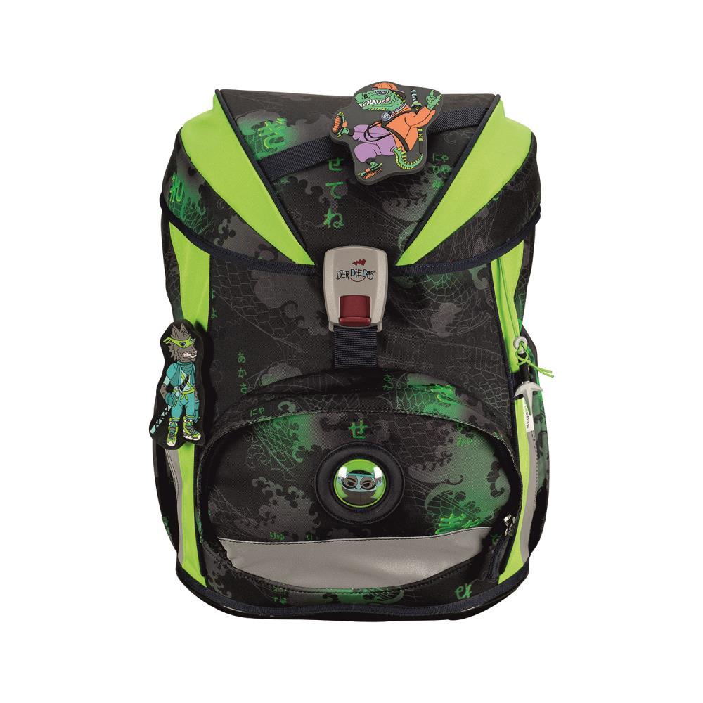 DerDieDas ErgoFlex Superlight Funny Fighter Schulrucksack Set 5tlg.