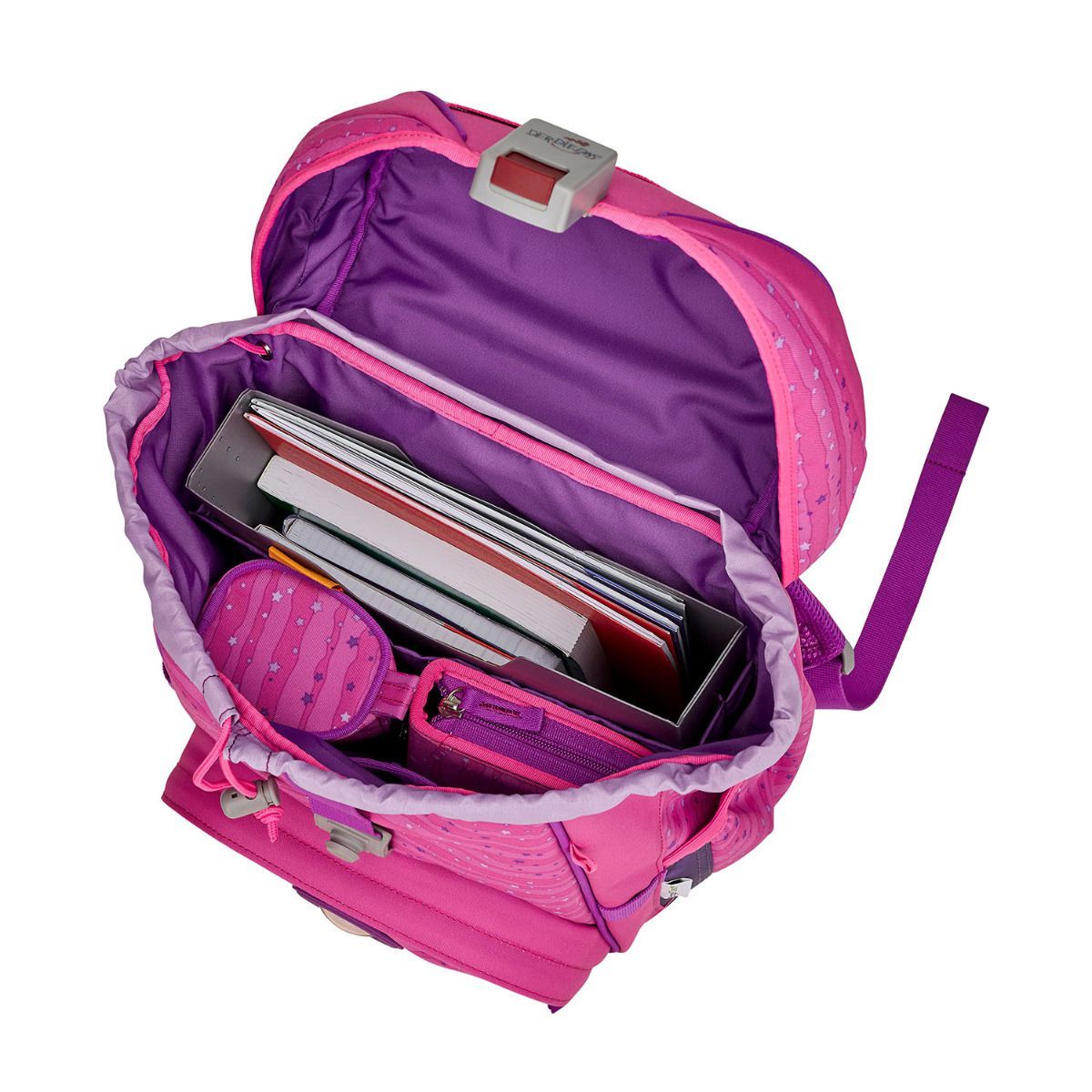 DerDieDas ErgoFlex Pretty Unicorn Schulrucksack Set 5tlg.