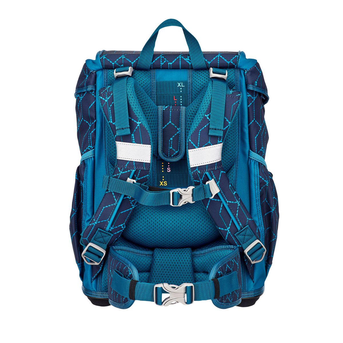 DerDieDas ErgoFlex Blue Speed Schulrucksack Set 5tlg.