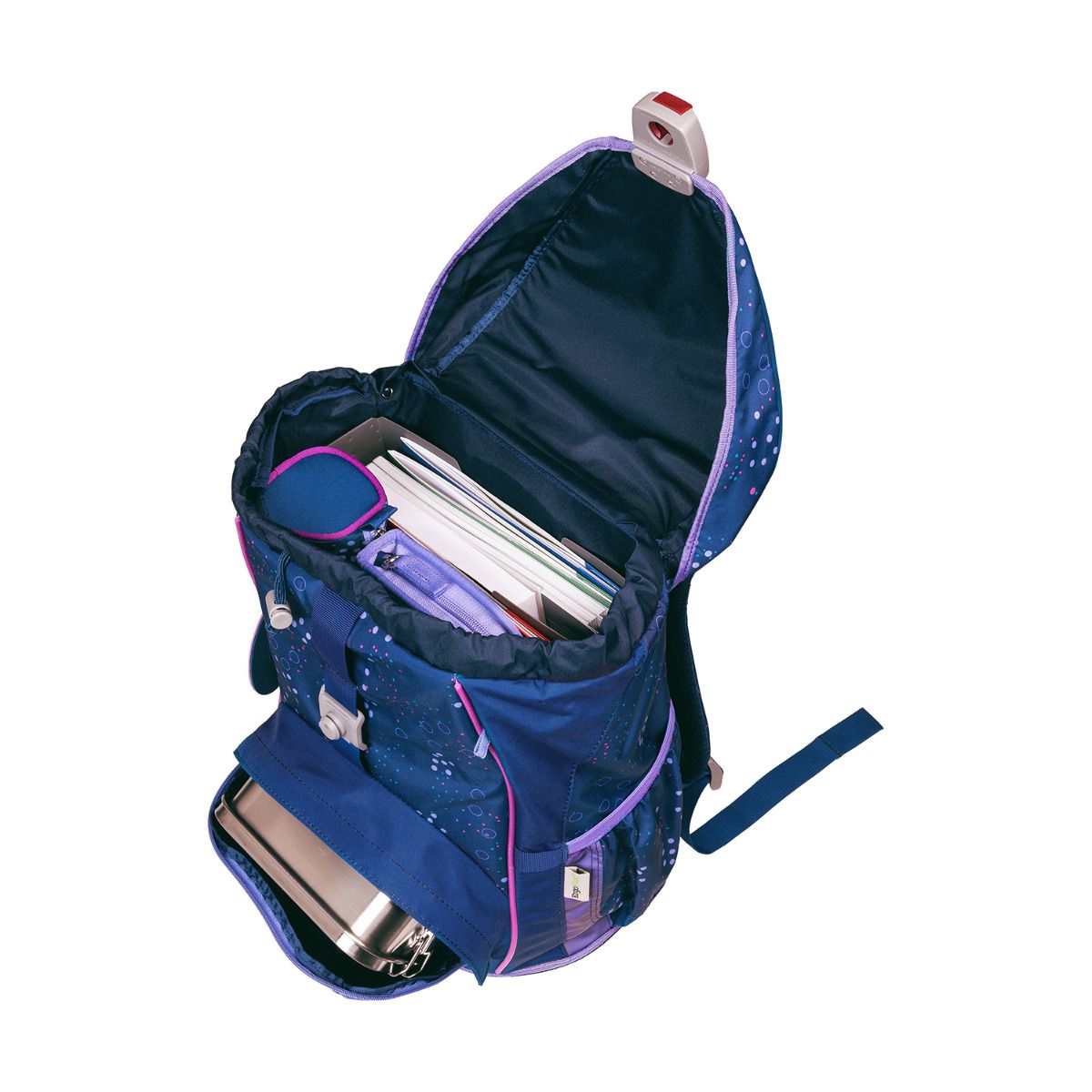 DerDieDas ErgoFlex Light Deep Ocean Schulrucksack Set 5tlg.