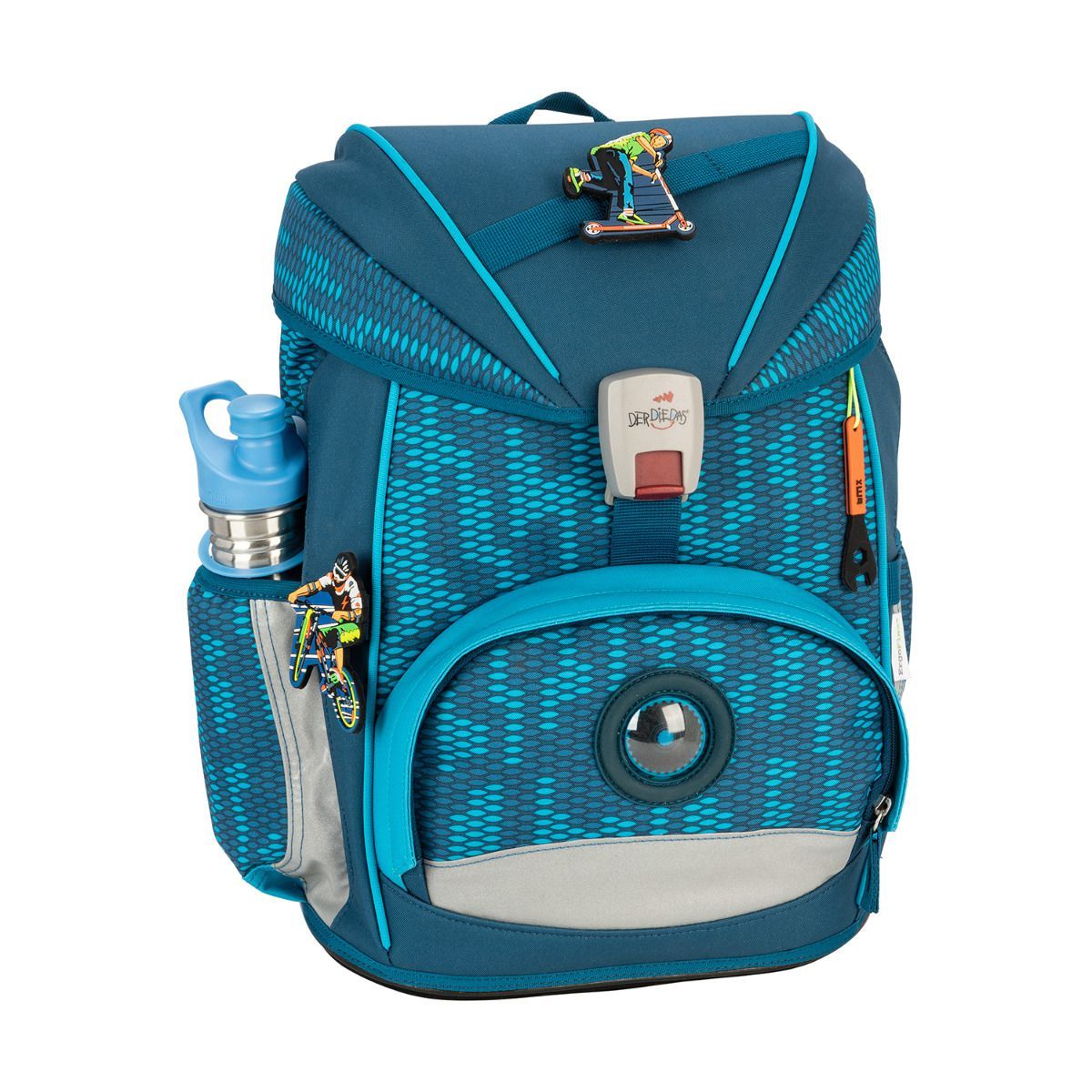 DerDieDas ErgoFlex Trendsport Schulrucksack Set 5tlg.