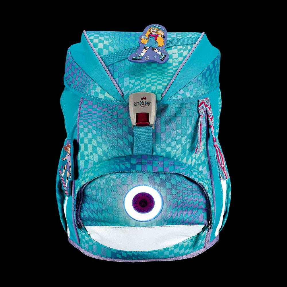 DerDieDas ErgoFlex LED Limited Edition Active Schulrucksack Set 5tlg.