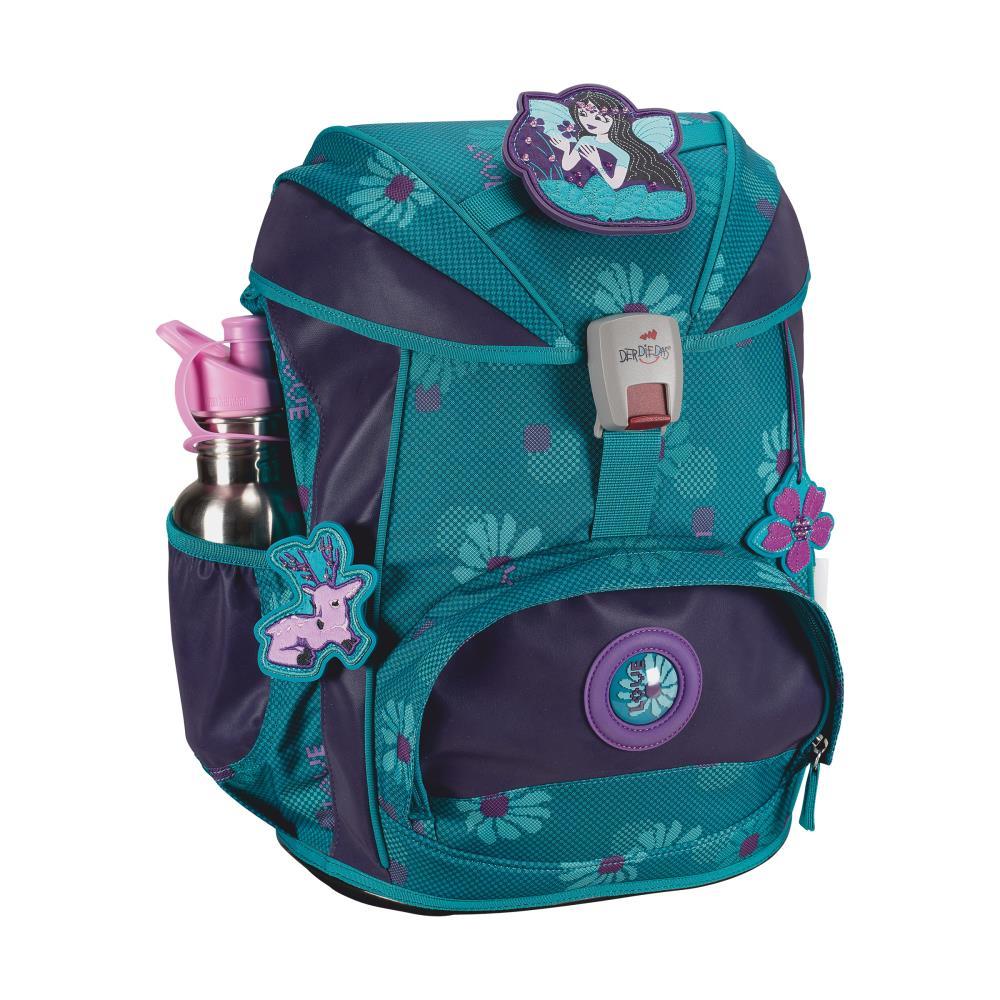 DerDieDas ErgoFlex SUPERFLASH Limited Edition Fairy Flower Schulrucksack Set 5tlg.