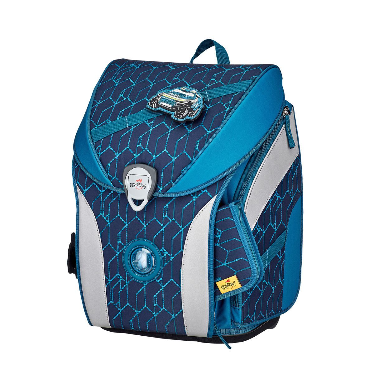 DerDieDas ErgoFlex MAX Blue Speed Schulranzen Set 5tlg.